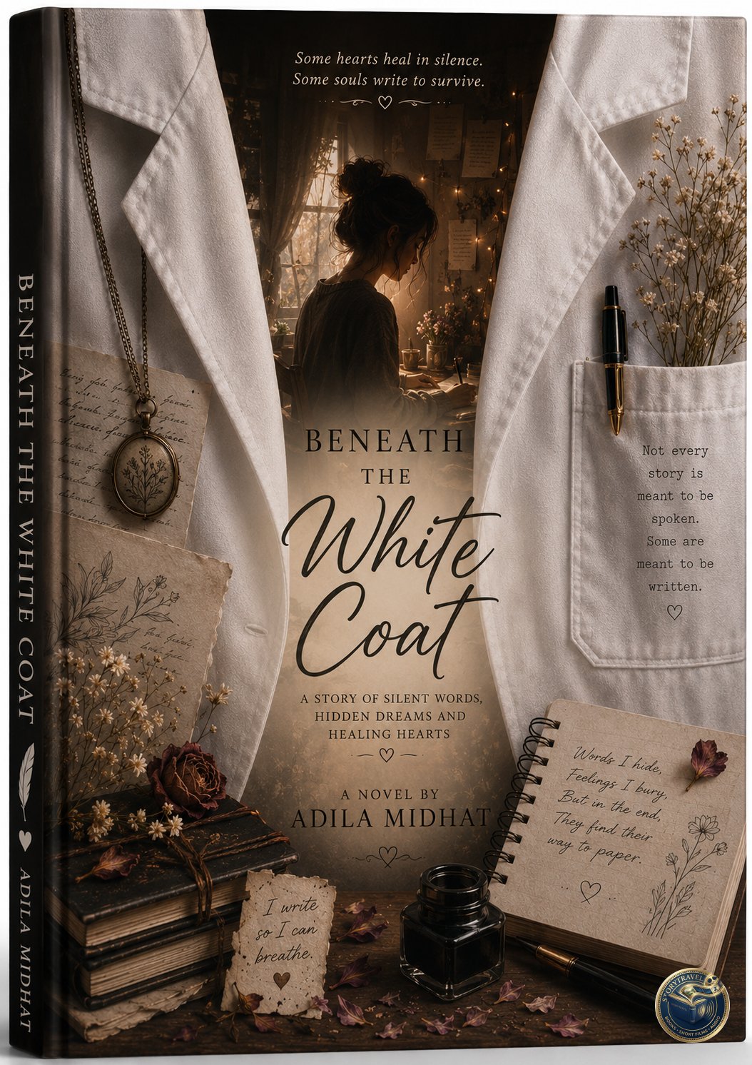 Beneath the white coat