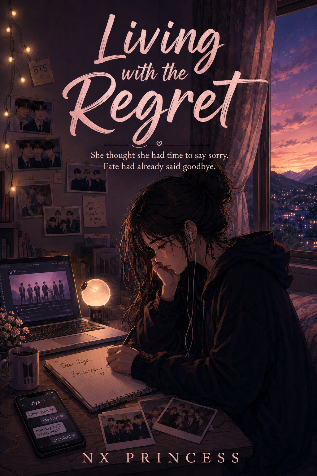 Cover Art for LIVING WITH THE REGRET